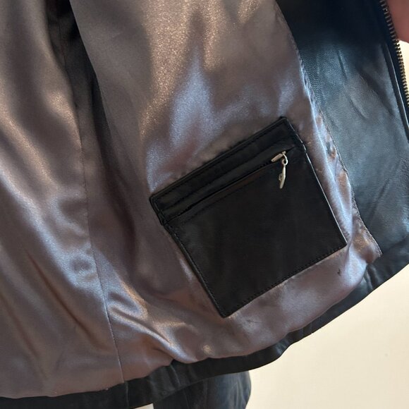 Guess Leather Jacket - Picture 5 of 7